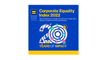 Corporate Equality Index, Human Rights Campaign, 2022